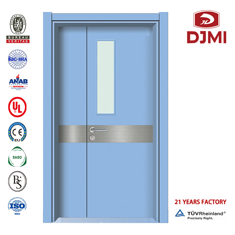 High Quality Composite Emergency Department Design School Doors Cheap Wood For Class Room Hospital Bedroom Customized Laminated Mdf Wooden Door Customized Wooden In Patient Room Veneer Laminated Wood Door