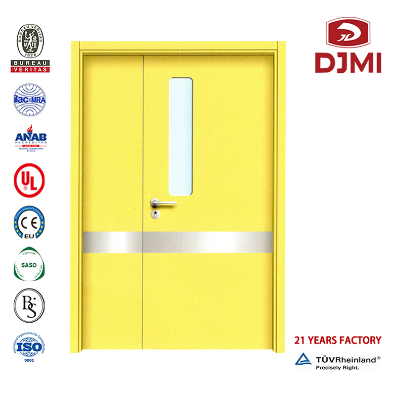 Chinese Factory Wood Interior Double Hospital Hpl Door High Quality Composite Emergency Department Design School Doors Cheap Wood For Class Room Hospital Bedroom Customized Laminated Mdf Wooden Door