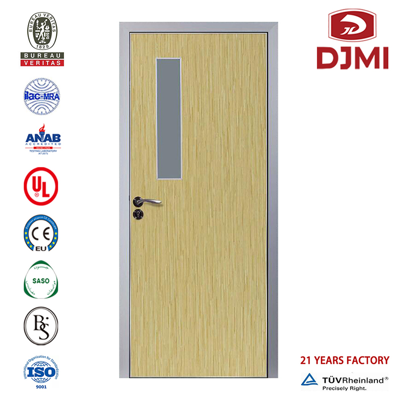New Settings Cpl Wooden Classroom Flush Melamine Door Chinese Factory Laminated Wooden Glass Insert Wood Good Quality Melamine Door Skin High Quality Wooden Acoustic Mdf Interior Cheap Melamine Door Skin