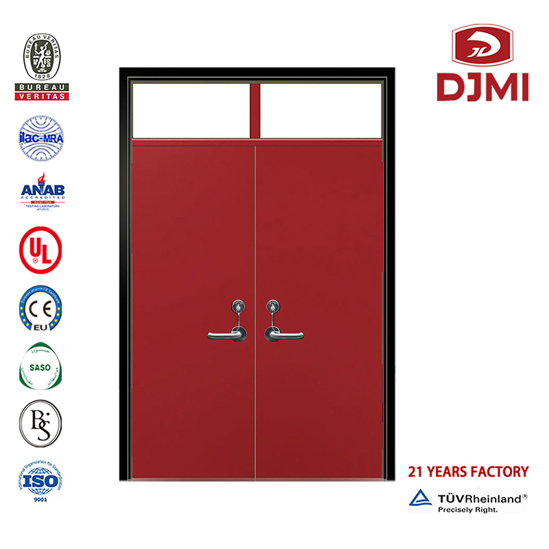 New Settings Emergency Exit Fireproof High Quality Cheap Price Door Fire Steel Doors Rated Chinese Factory Galvanized Proof Doors Hotel Rated Ul Listed Steel Fire Door High Quality Doors Prices Double Leaf Steel Fire Door