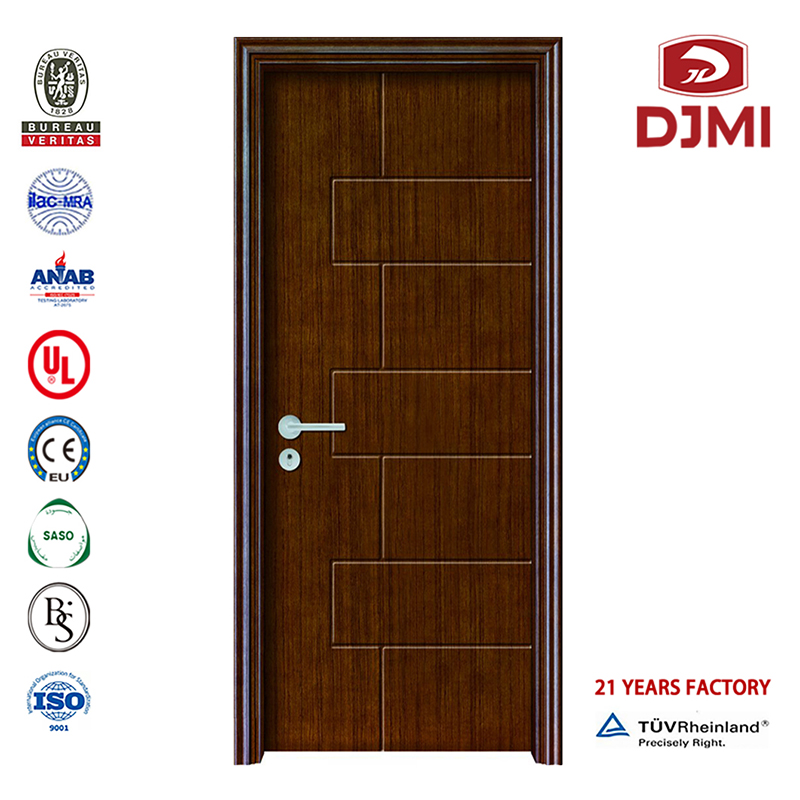 Chinese Factory Wooden Designs Door Fire Rated Wood Doors And Frames High Quality Teak Wood Front Design Ul Listed Wooden 1.5 Hr Fire Rated Door New Settings Veneer Ul Proof Fire Rated Commercial Wood Door