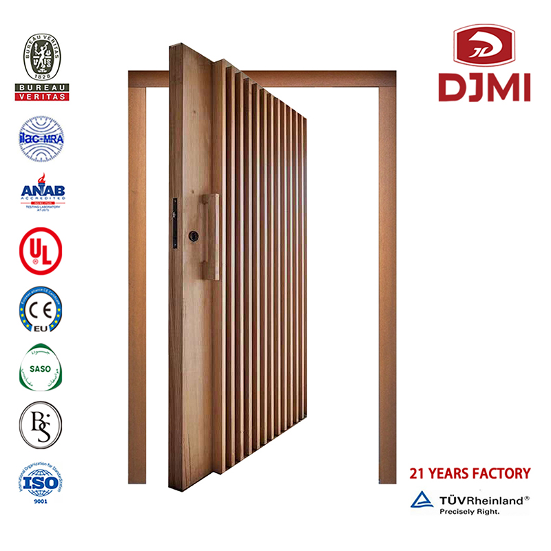 Customized Sliding Main Teak With Glass And Wood Door Entrance Double Wooden Doors New Settings Design Solid Pivot Main Carved Wood Entrance Door Chinese Factory Wooden With Glass Design Main Solid Wood Entrance Door