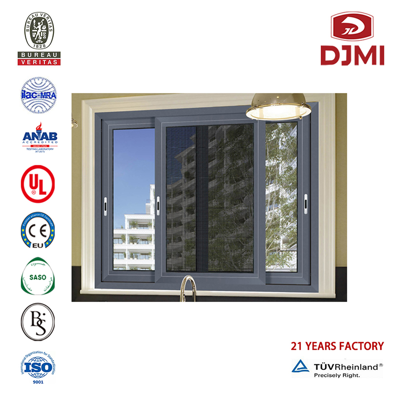 Multifunctional With Fiber Mosquito Net Low-E Glass Sliding Window Aluminum Professional Fixed Manufacturer Glass Sliding Window New Design Fixed Small For Ventilation Sliding Window