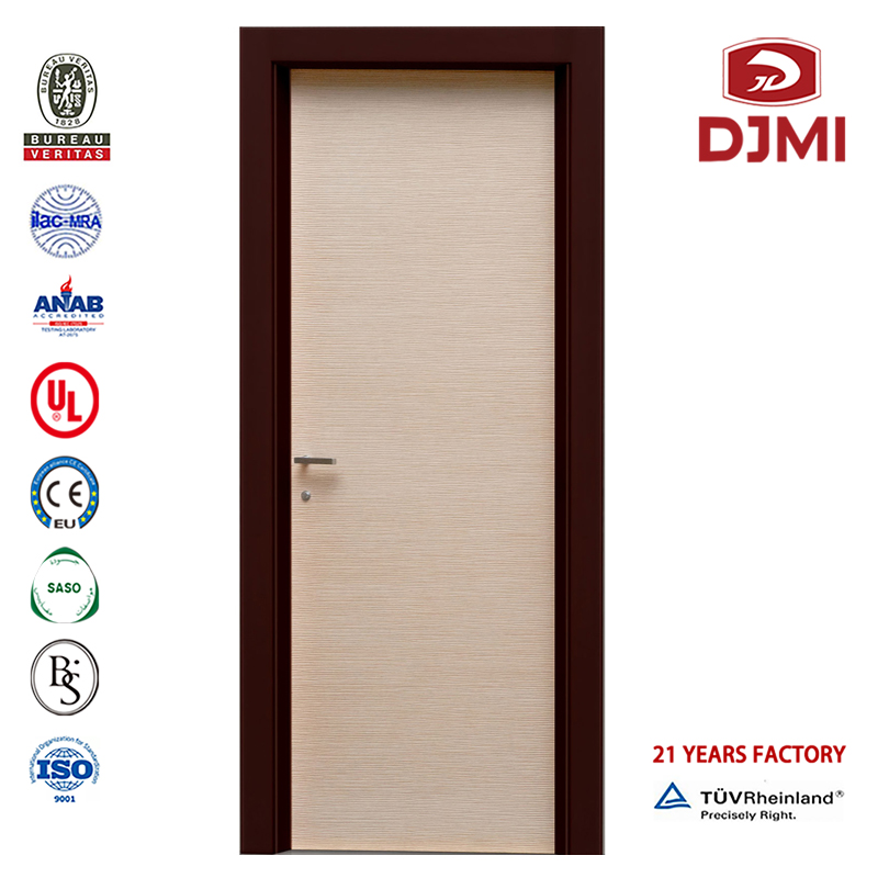 Chinese Factory Simple Design Interior Wooden Hotel Melamine Mdf Flush Door High Quality Professional Fashion Glass Style Simple Design Wood Lamination Sheets Mdf Moulded Melamine Iron Single Door Cheap Customized Melamine Mdf Lattic Wooden Door
