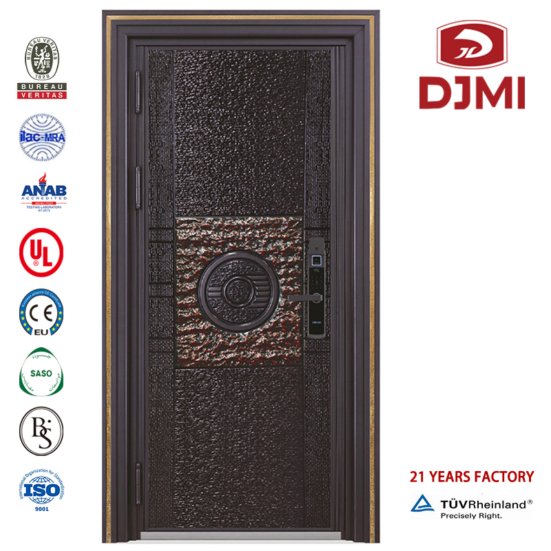 Exterior Security Aluminum Steel Mian Cheap Security Italian Residential Safety Turkish Steel Wood Door/Metal Vision Armoured Door With Casted Aluminium Panel Customized Wood Armored Security Steel Wooden Casting Aluminium Slab Armoured Door