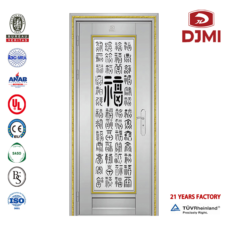 Cheap Indian Designs Double Entrance Residential Door Security Doors Homes Stainless Steel