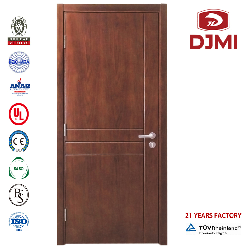 Customized Ul Certified With Wooden Frame Timber Fire Proof Door Flat Solid Wood Doors New Settings 20Minutes Ul Listed Teak Wood Fire Doors Single Leaf Wooden Door Chinese Factory Flat Safety Design Door For Proof Fire Rated Apartment Doors