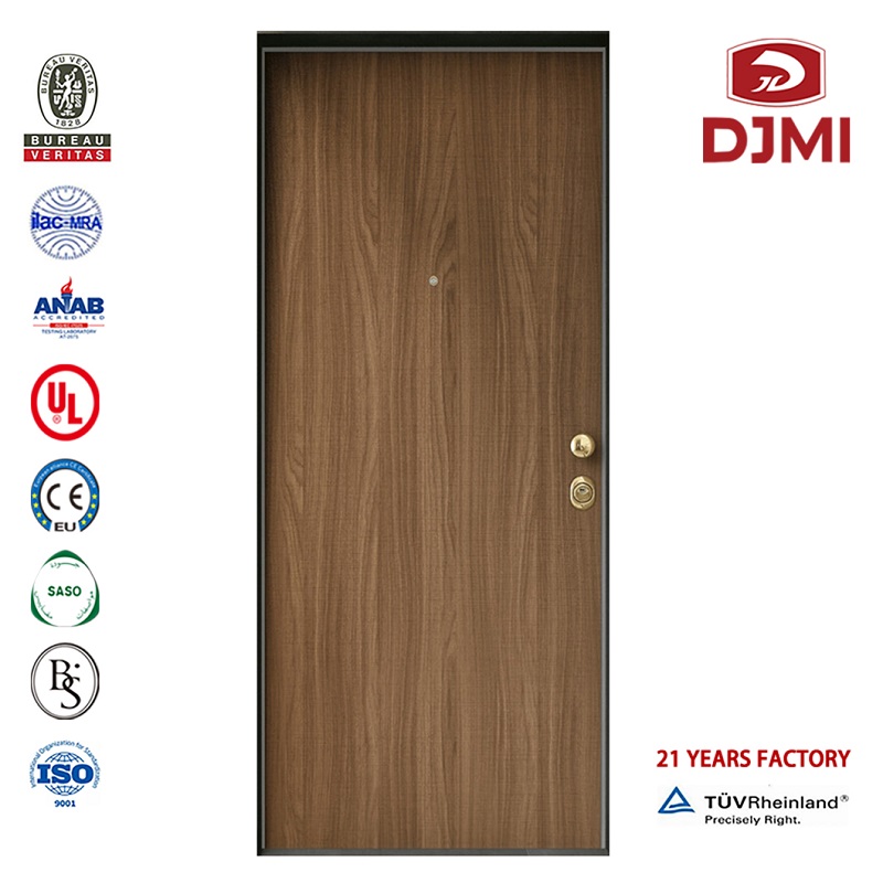 High Quality 1.5 Hours Rated Composite Fire Doors Modern Wood Door Designs Cheap Pre-Hung Doors Proof In Shanghai External Fire Door With Vision Panel Customized Hpl Laminated Doors Highrise Building Fire Solid Wood Panel Door