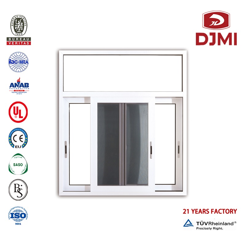 Multifunctional China Supplier Euro Grey Tinted Sliding Windows Window Frame Professional With Security Screen Double Glazed Sliding Windows Window Outer Design New Design Double Panel Sliding Commercial Glass Window